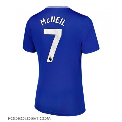 Everton Dwight McNeil #7 Hjemmebanetrøje Dame 2024-25 Kortærmet Everton Dwight McNeil #7 Hjemmebanetrøje Dame 2024-25 Kortærmet